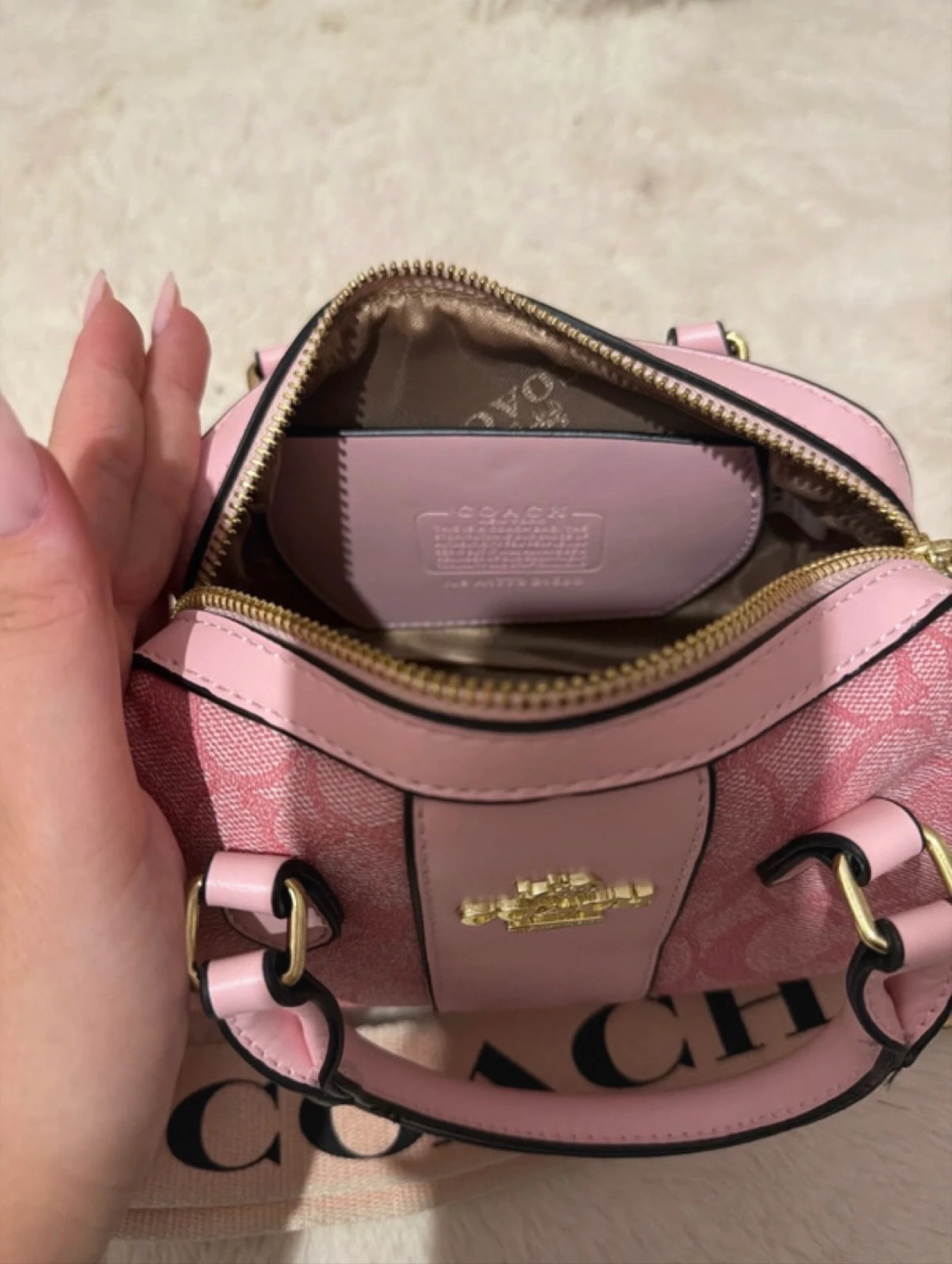 Sac à main coach Rose